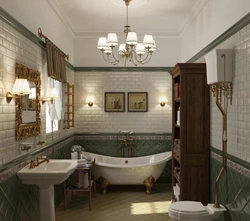 English bathroom interior