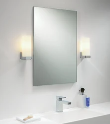 Photo of lamps for bathroom mirror