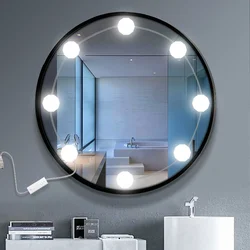 Фото светильников для ванного зеркала комнаты