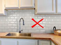 Kitchen Backsplash Tiles Photo For White Kitchen