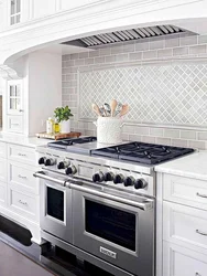 Плитка на кухонный фартук фото для белой кухни