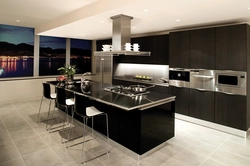 Large Kitchen In Modern Style Design Photo