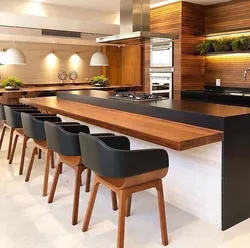 Large Kitchen In Modern Style Design Photo