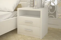 Photo Of Bedroom Bedside Tables Made Of Wood