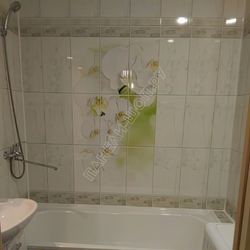 How To Decorate A Bathroom With Panels Photo