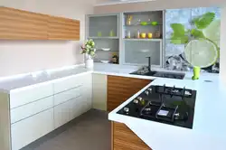 Design Of The Work Area In The Kitchen Photo