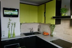 Design Of The Work Area In The Kitchen Photo