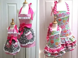 Sew an apron for the kitchen with your own hands, pattern photo