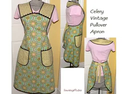 Sew an apron for the kitchen with your own hands, pattern photo