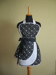 Sew An Apron For The Kitchen With Your Own Hands, Pattern Photo