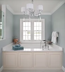 Photo Of Window Decoration In The Bathroom