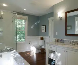 Photo Of Window Decoration In The Bathroom