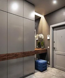 Дизайн узкой прихожей в квартире в панельном