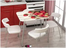 Фото кухонных столов и стульев для маленькой кухни фото