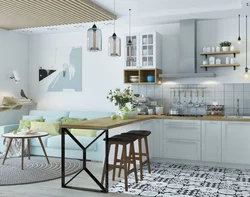 Scandinavia kitchen interior