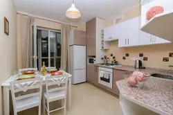 Photo of a cheap kitchen in an apartment