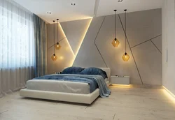 Дизайн Освещения Потолка В Спальне Фото
