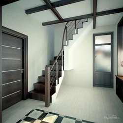 House Design Hallway With Stairs