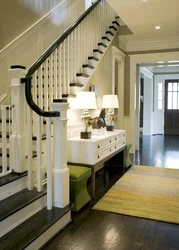 House design hallway with stairs