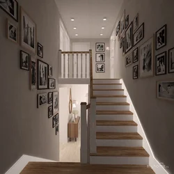 House design hallway with stairs