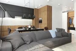 Modern Living Room Kitchen Designs In Minimalist Style