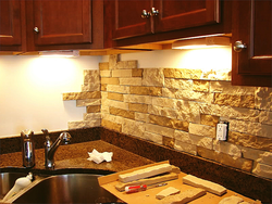 Kitchen Design Made Of Decorative Stone