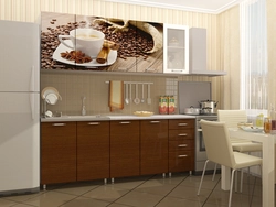 Дизайн кухни кофейной фото