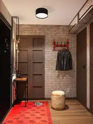 Kiçik loft koridor dizaynı