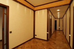 Hallway design from MDF panels