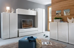 Photo furniture living room white gloss