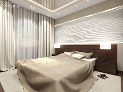 Bedrooms with 3D panels photo