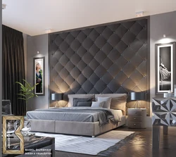 Bedrooms with 3D panels photo