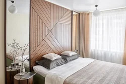 Bedrooms with 3D panels photo