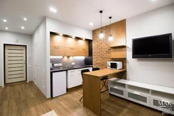 Studio Apartment Design With Kitchen 20 Sq M