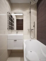 Interior of a small bath in a panel house