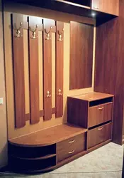 Do-it-yourself wooden hallway photo