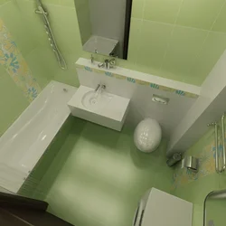 Дизайн ванны 1 комнатной квартиры