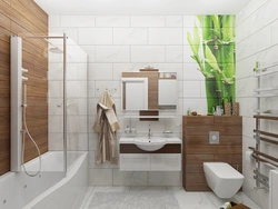 Вертикальный дизайн ванной
