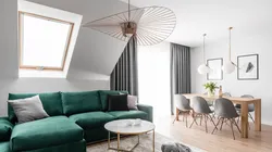 Design with emerald living room sofa