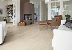 Apartment design with laminate flooring