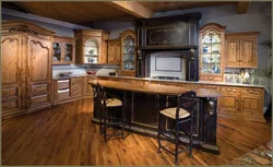 Antique kitchen interior