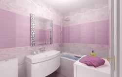 Finishing the bathroom with pvc tiles photo
