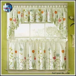 How To Sew Beautiful Curtains For The Kitchen Photo