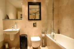 Renovation interior design of apartments bathroom