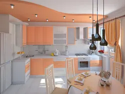 Персиковая кухня фото