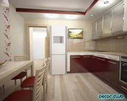 Interior design of typical kitchens