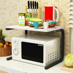Photo of a place for a microwave in the kitchen photo