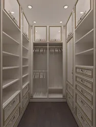 Дизайн гардеробной комнаты фото 3 кв