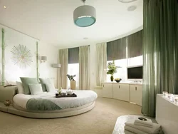 Круглая спальня дизайн