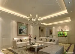 Plasterboard ceilings photo for living room photo design